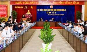 HĐND tỉnh Bình Dương khóa X tổ chức kỳ họp thứ 16